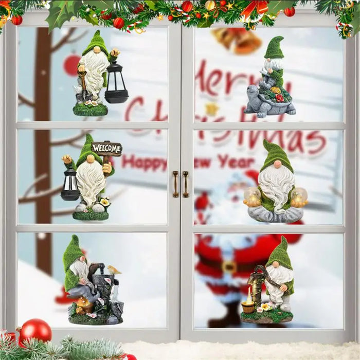 Christmas Sticker Garden Lilliputian Dwarf Wall Sticker