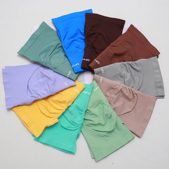 XS - M Shorts Impact Gym Shorts with logo women Fitness Sports Shorts Yoga Shorts Workout Scrunch Butt Seamless Leggings
