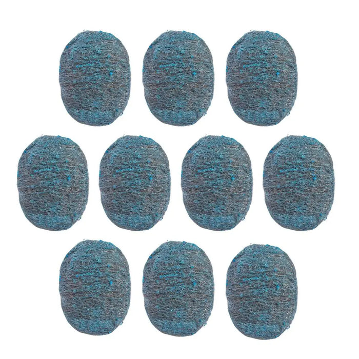 10 Pcs Wool soap mat Reusable Steel Scrubber Wool Scouring Pad