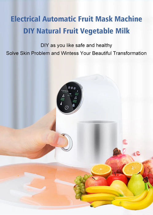 Face Mask Machine DIY Vegetable Juice Collagen Automatic Mask Maker Self-Make Natural Fruit Home Use Beauty Salon Mask Device