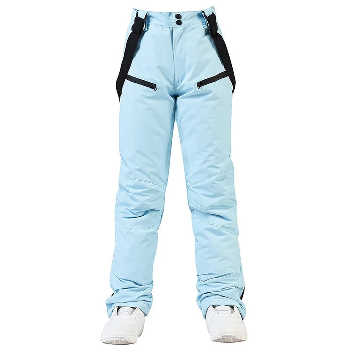 Thicken Ski Pants Women Waterproof Winter Snow Pants