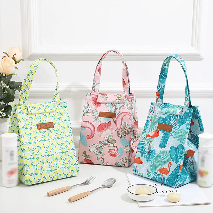 Unisex Fashion Insulated Lunch Bags Waterproof