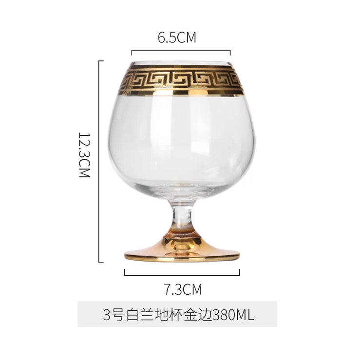 Phnom Penh European Glass Brandy Champagne Glasses Tall Wine Glasses Crystal Wine Glasses Table Household Glasses