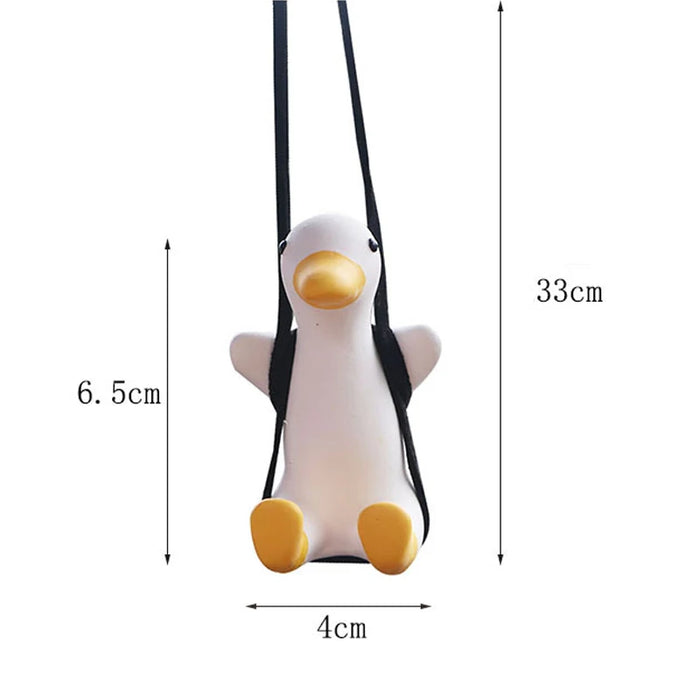 Cute Little Swinging Duck for Car Pendant Interior Accessories
