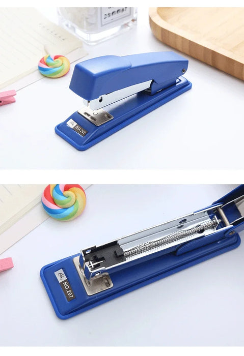 Hand held stapler student office binding machine multi function saving durable stapler thickened medium stapler