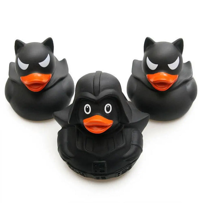 Halloween Mini Black Rubber Duck for Kids Bath Toys