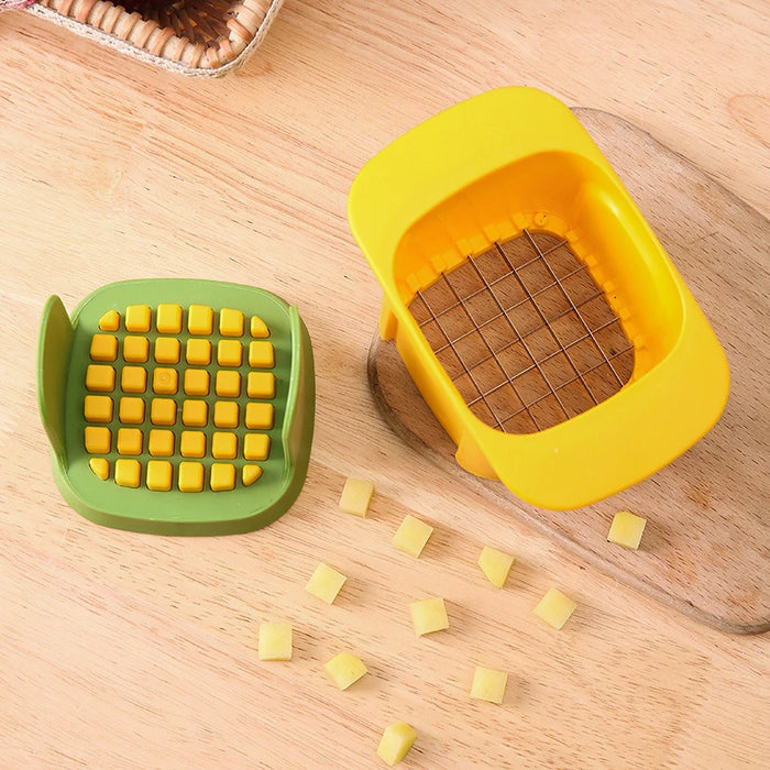 Multifunctional Vegetable Chopper Onion Dicing Artifact Kitchen Gadget Cucumber Potato Slicer French Fries Slicer Kitchen Tools