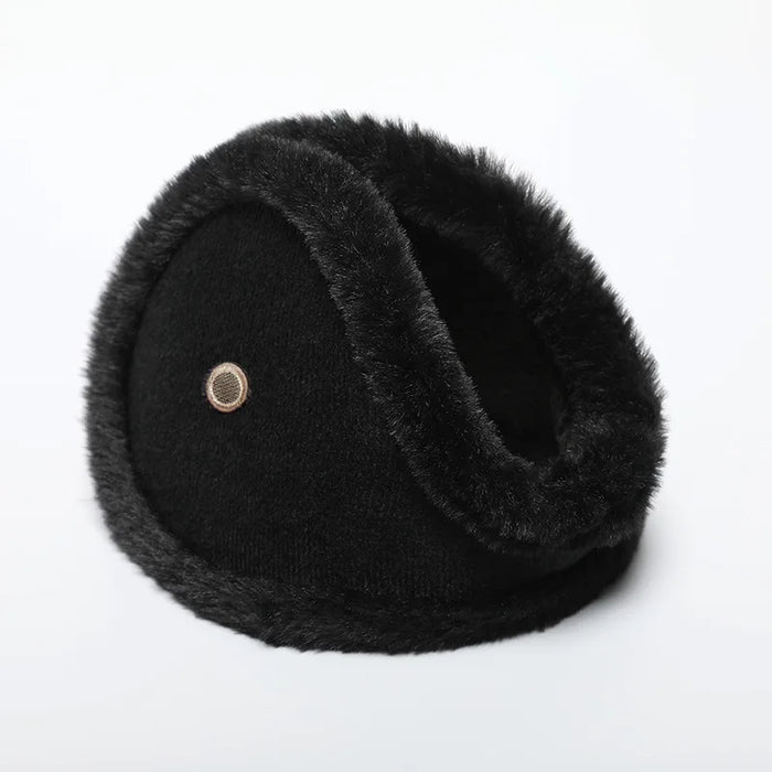 Warm Thicken Velvet Earmuffs Winter Outdoor Cycling Fleece Men Women Ear Cover Protector Plush Soft Ear Muffs Mask with Earpiece