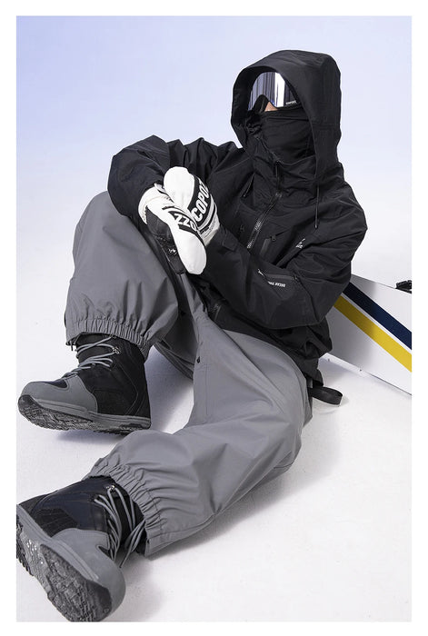 COPOZZ Winter 3L Male Ski Pants Outdoor Sports Permeable Waterproof