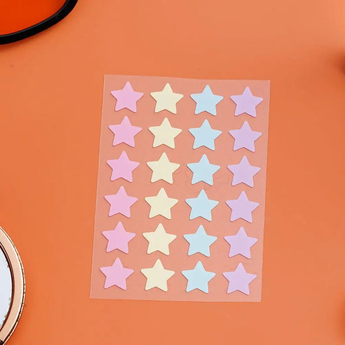 72 Counts Star Pimple Patch Acne Colorful Invisible Acne Removal Skin Care Stickers Concealer Face Spot Beauty Makeup Tool