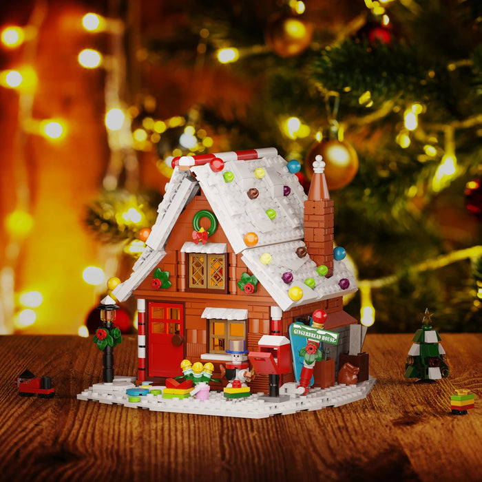 Christmas Winter Village Cafe Building Toy