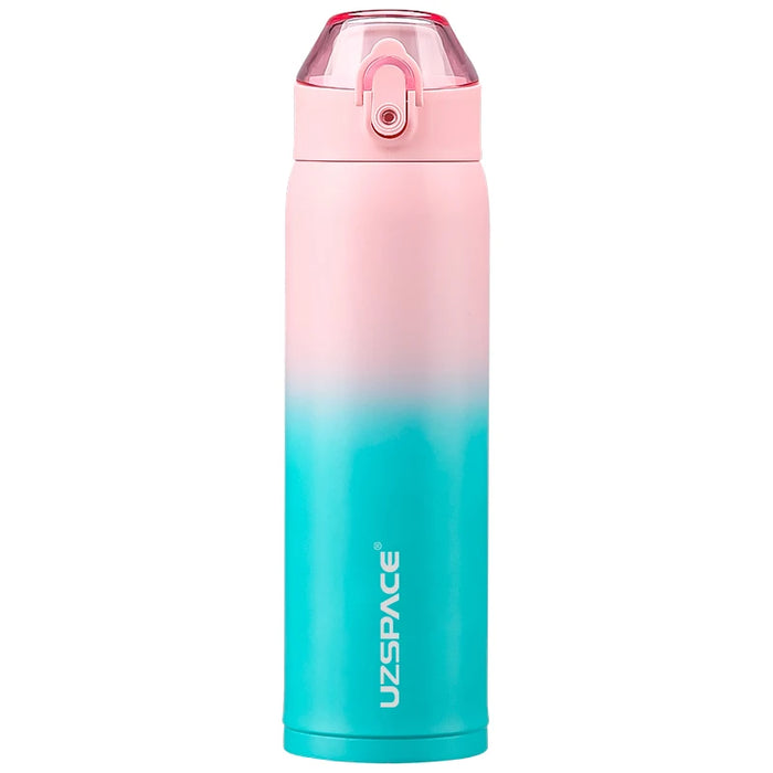 New 500ml Thermos Flask Double Vacuum 316 Stainless Steel Sports Water Bottles For Girls Portable Leakproof Keeps Cold And Heat