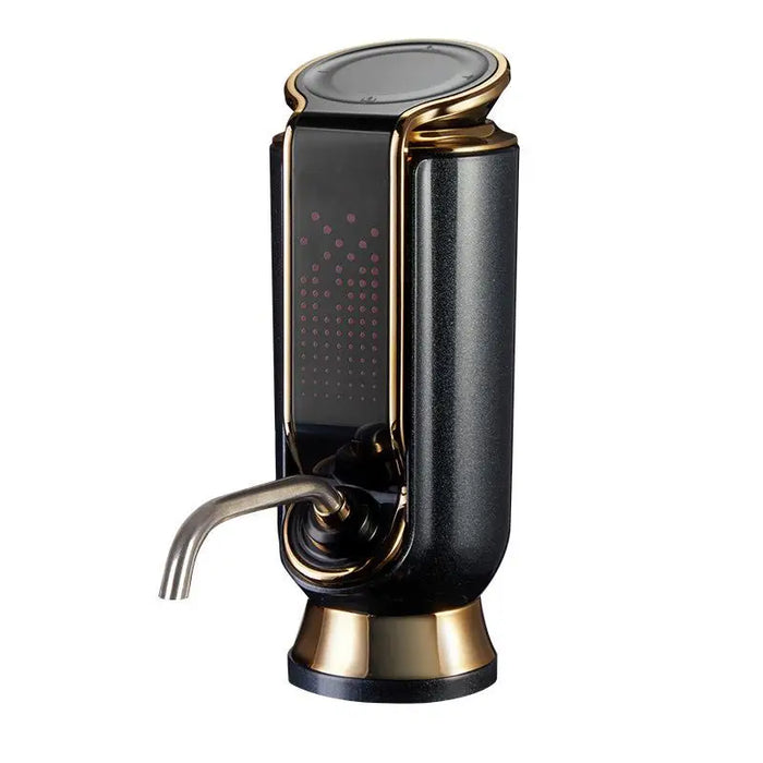 Luxurious 4-in-1 Electric Wine Aerator Decanter Dispenser & Vacuum Saver with LED Display Wine Pourer Gift for Women Wine Lover