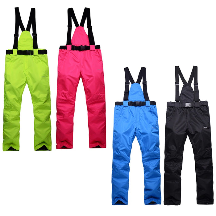 Outdoor Winter Ski Snow Trousers Water Resistant Snowboard Pants Thick