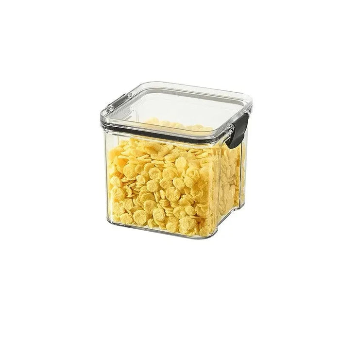 Kitchen Multigrain Snack Sealed Storage Box Dried Fruit Dried Goods Jar Drawer Storage Container Moisture Proof Box Plastic