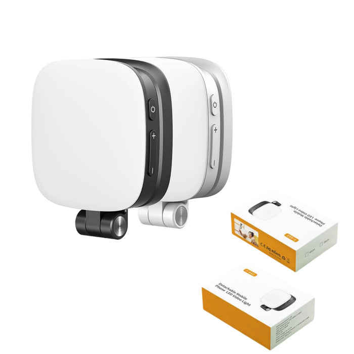 Magnetic Phone Fill Light for Selfie & Live-Streaming LED Beauty Light with Long Battery Life 4 Color Temps & 5 Bright Levels
