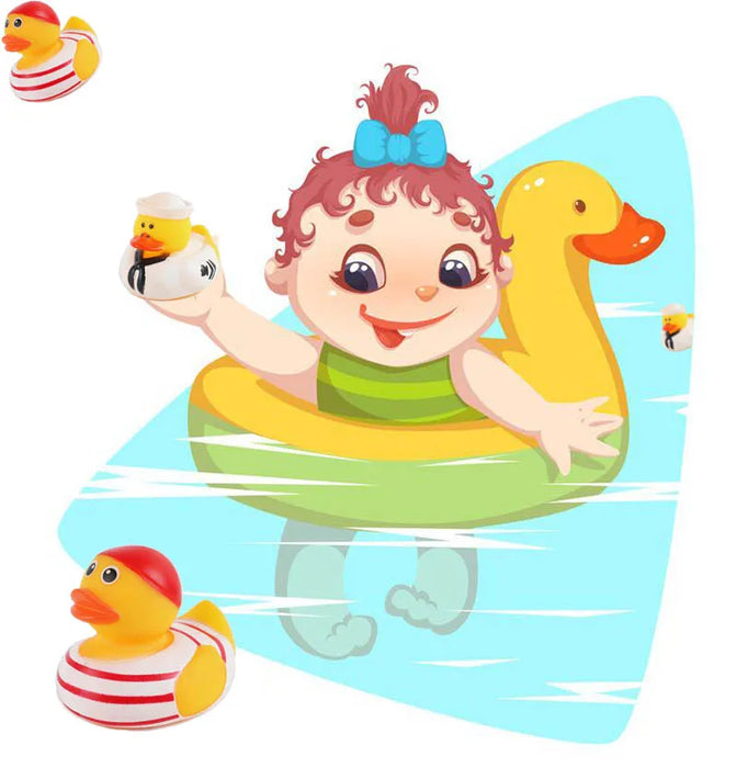 Little Yellow Duck Bath Toy for Children and Baby Swimming