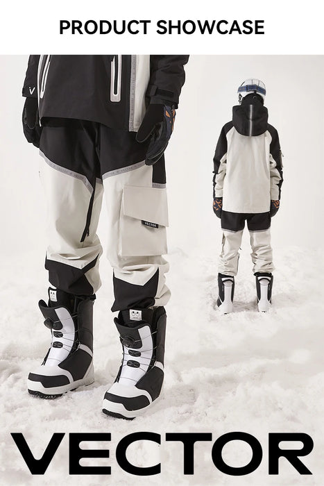 Winter Ski Pants Women Warm Snow Trousers