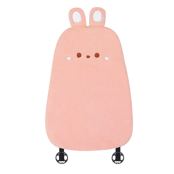 Plush Cute Cartoon Car Seat Cushion Pad Full Set Breathable Four Seasons Car Seat Cover Anti Slip Interior Accessories Universal