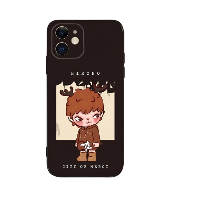 Cute H-Hirono Phone Case For Iphone 16 15 11 13 14 Pro Max Plus  XR XS 12mini Cover Case