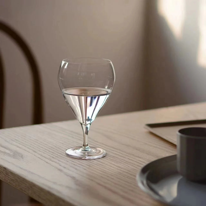 Japanese Water Droplets Style Short Wine Glass Handmade Crystal Extremely Thin Craft Red Wine Champagne Sherry Glass Cup
