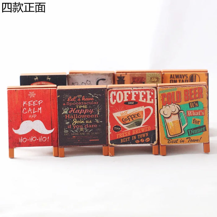Mini Chalkboard Painting Christmas Halloween Day