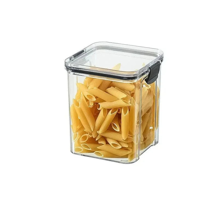 Kitchen Multigrain Snack Sealed Storage Box Dried Fruit Dried Goods Jar Drawer Storage Container Moisture Proof Box Plastic