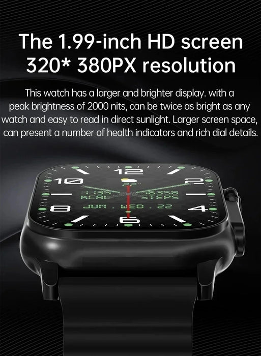 2025 New T900 Ultra Smartwatch 49mm 2.09" AMOLED Screen NFC Fitness Waterproof Watches for Man IWO Watch Ultra 9 Smart Watch Men