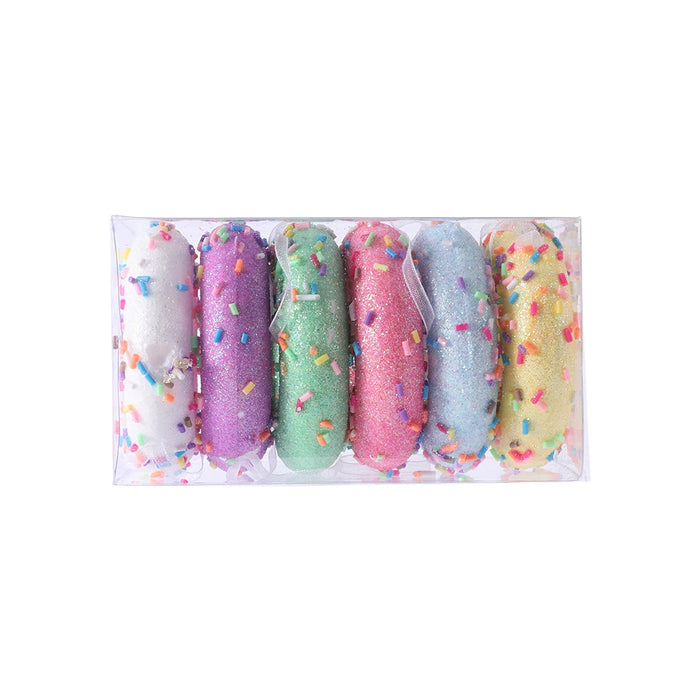 Mix Cute Candy Donuts Cupcake Ice Cream Cone Christmas Ornaments