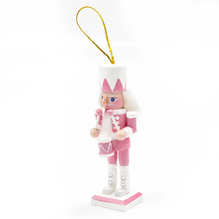 12cm Nutcracker Miniatures Pink Series Nutcracker Puppet