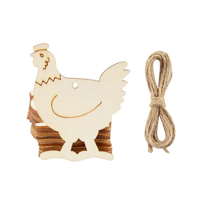 Easter Decoration for Home Wooden Easter Egg Holder Shelves DIY Craft Handmade Ornaments Kids Gift Happy Easter Party Decor 2025