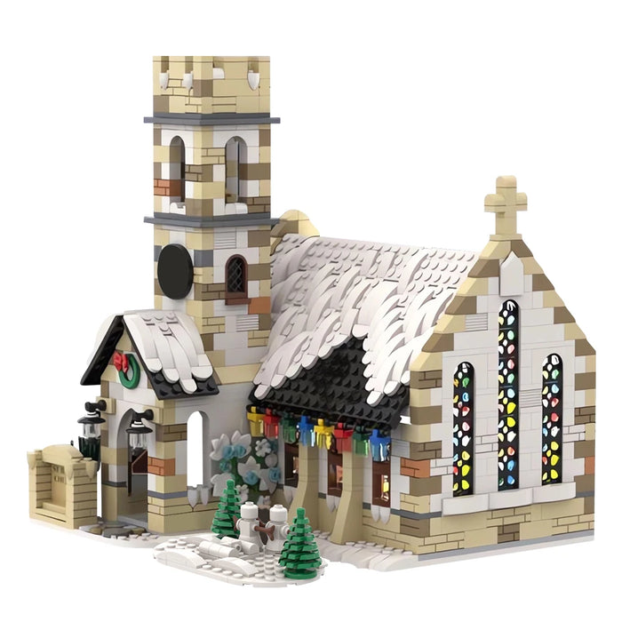 Christmas Winter Village Cafe Building Toy