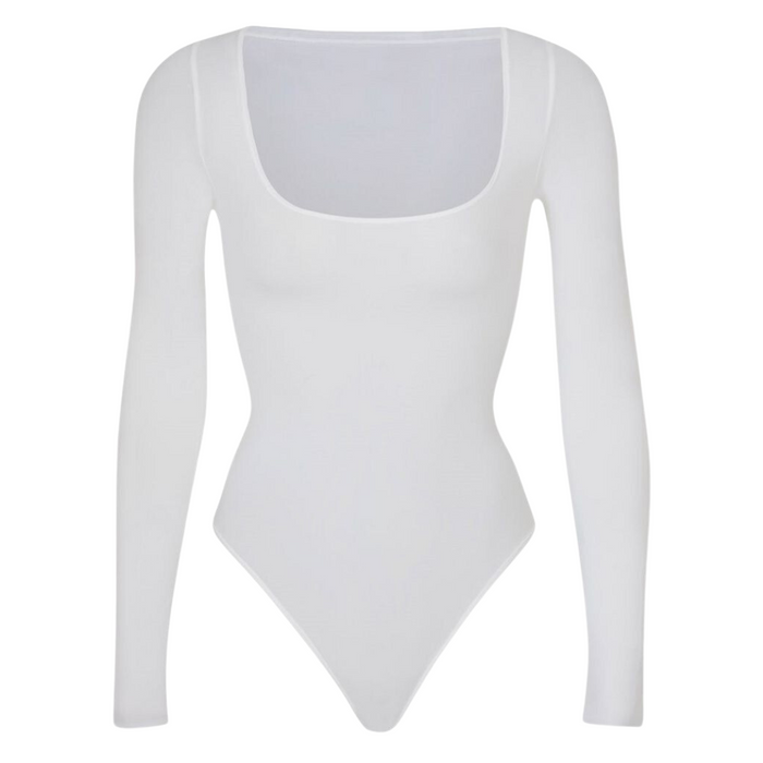 Female Underwear Open Crotch One-Piece Bodysuit Long Sleeve Seamless Waist Trainer Body Shaper Sheath Flat Belly Shapewear Woman