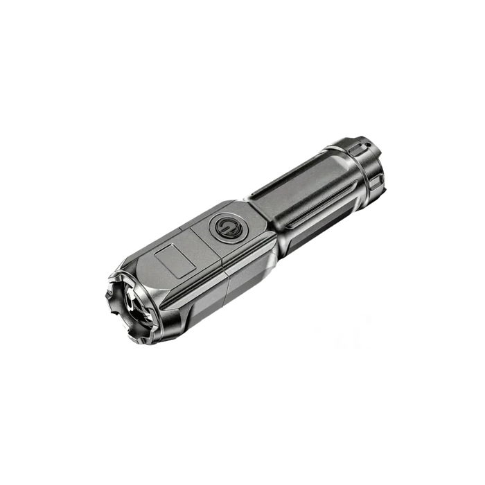 4 Lighting Mode Super Bright LED Flashlights Telescopic Zoom Tactical Torch USB 18650 Long-Range Waterproof Camping Flashlight