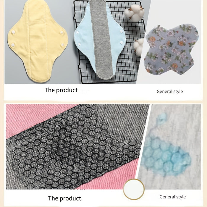 Adult Washable Pads for Underwear, Available in Packs of 1, 4, Or 6, Designed for Seniors with Waterproof And Leak-Proof Features.