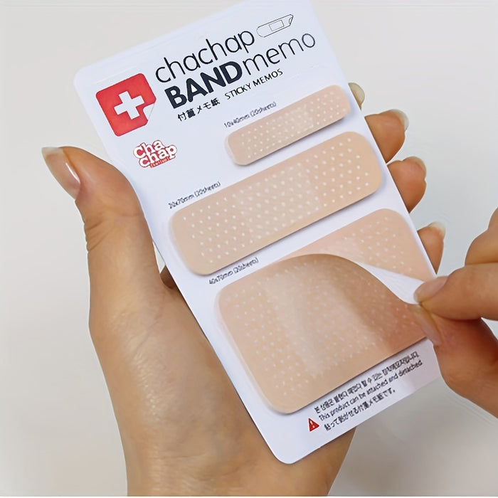 1pc Cute Bandage Series Memo Pad Stickers Sticky Notes Paper Notepad Kawaii Stationery Office Supplies