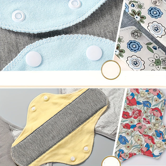 Adult Washable Pads for Underwear, Available in Packs of 1, 4, Or 6, Designed for Seniors with Waterproof And Leak-Proof Features.