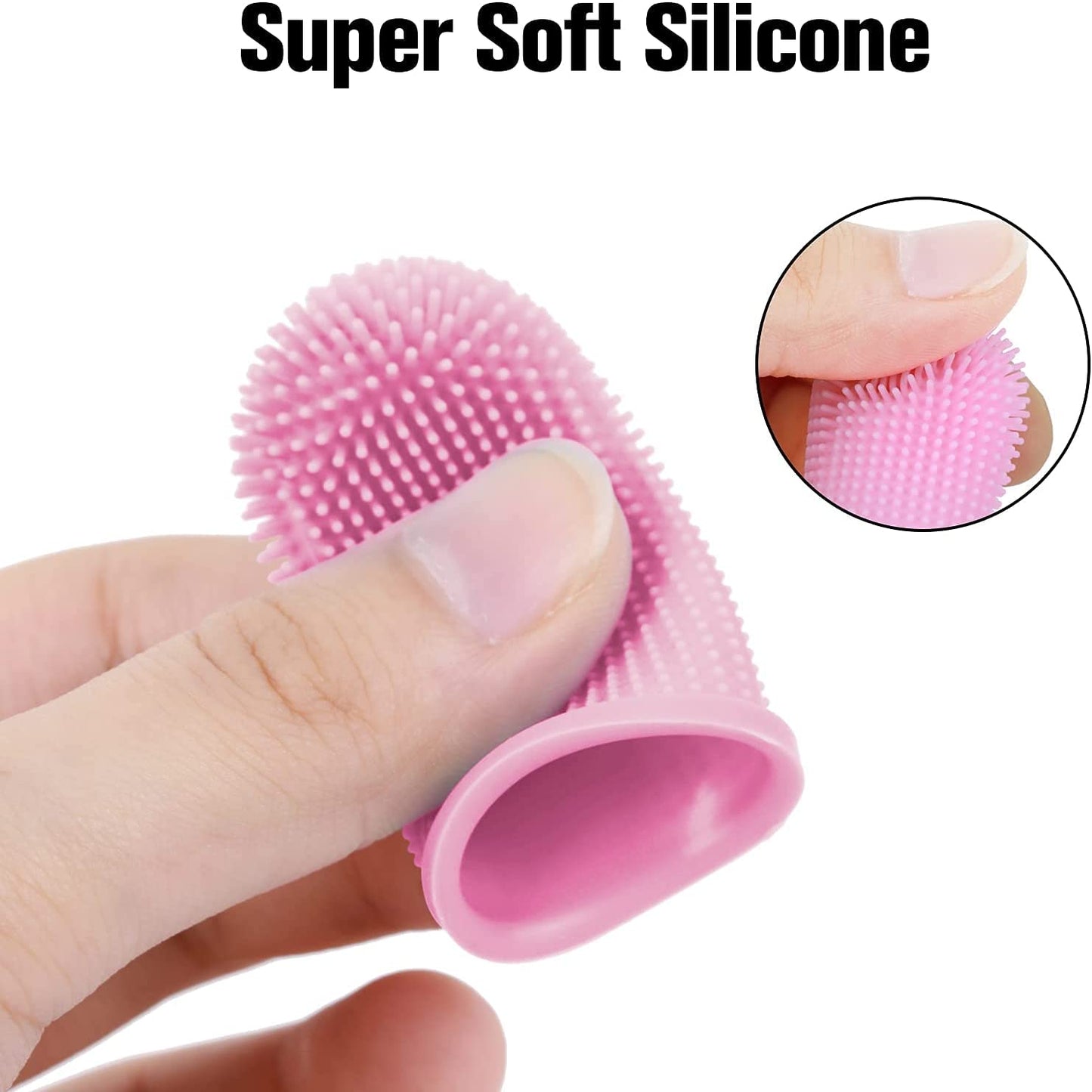 Super Soft Silicone Toothbrush - Perfect For Cleaning Your Dog Or Cat's Teeth!