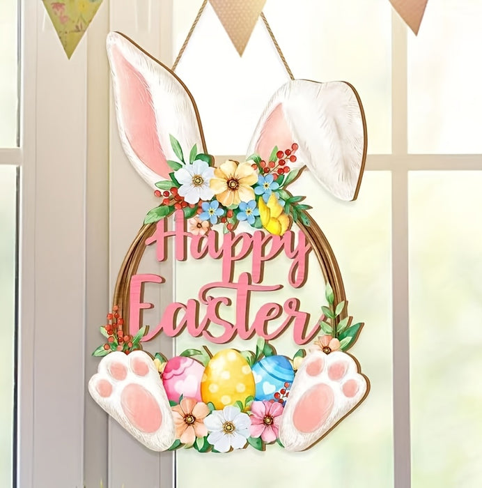 Easter Bunny Decorative Door Sign
