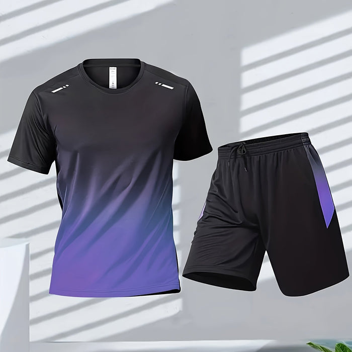 Men'S Sportswear for Running And Fitness, Breathable Short-Sleeve T-Shirt, Quick-Dry Clothing, Basketball Gear, Summer Tank Top.