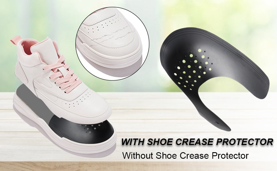 1Pair Shoe Crease Protectors, Anti-Wrinkle Shoe Crease Guard For Sneaker And Casual Shoes, Men's 7-12/ Women's 5-8