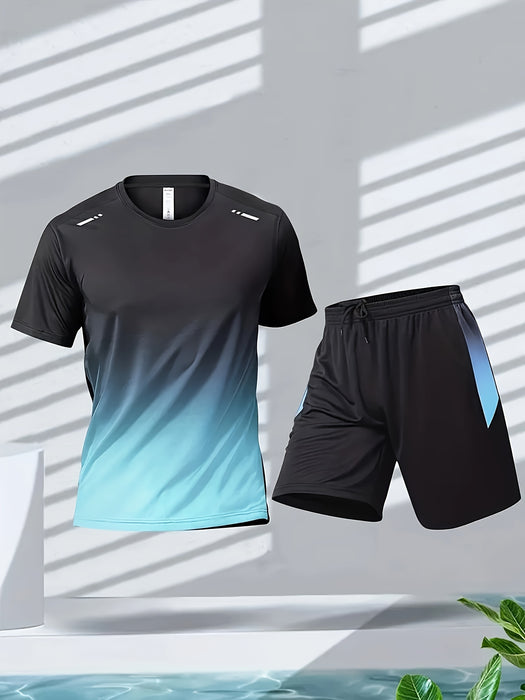 Men'S Sportswear for Running And Fitness, Breathable Short-Sleeve T-Shirt, Quick-Dry Clothing, Basketball Gear, Summer Tank Top.