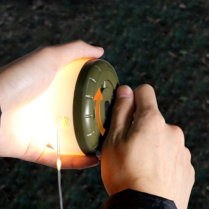 Camping String Light, 2-In-1 USB Rechargeable String Light, Portable Camping Light, Sturdy Tent String Light, Suitable For Outdoor Hiking Camping And Garden Decoration