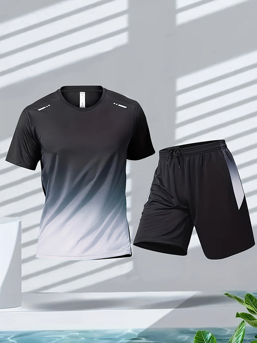 Men'S Sportswear for Running And Fitness, Breathable Short-Sleeve T-Shirt, Quick-Dry Clothing, Basketball Gear, Summer Tank Top.