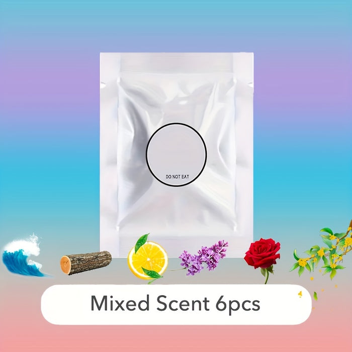 6-piece Bear Pilot 6-Piece Car Air Freshener Set: Refill Your Car with Long-Lasting Fresh Scent