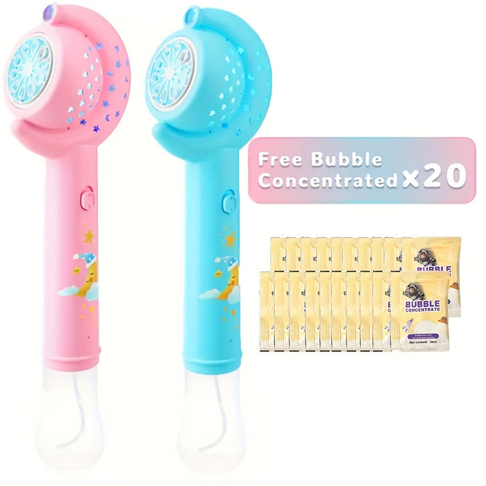 40 Holes Dinosaur Bubble Gun, Outdoor Bubble Machine Toys, Handheld Outdoor Bubble Gun Toys Seaside And Beach Accessories, Can Be Used As An Easter Gift with 10pcs Of Bubble Liquid, Best for Christmas