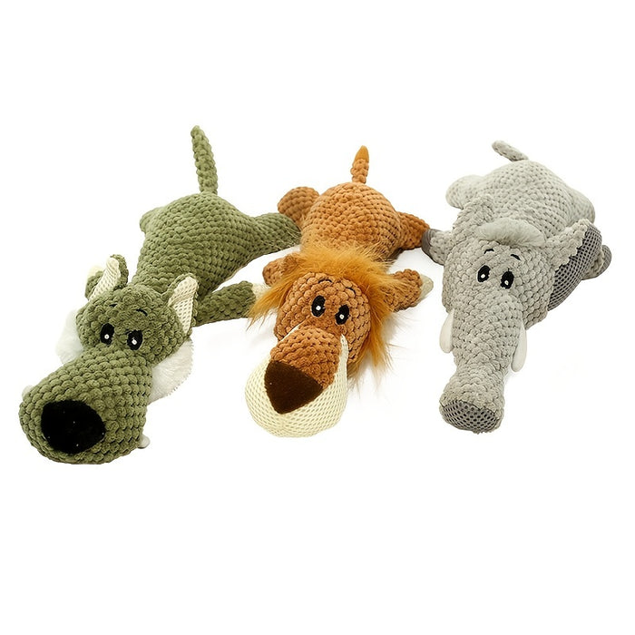 Durable Squeaky Dog Toys for Small & Medium Chewers
