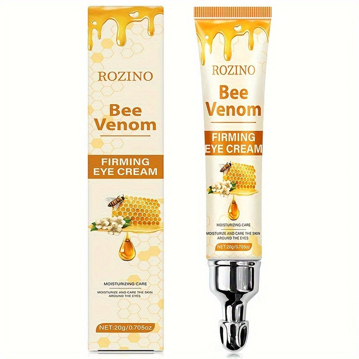 ROZINO Honey Miracle Eye Cream - 20g, Hydrating & Firming with Caffeine, Vitamin E & Hyaluronic Acid for All Skin Types, Gentle & Easy Absorption