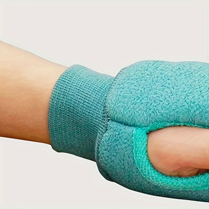 Double Sided Exfoliating Gloves - Shower Gloves Mitt Washcloth Bath Gloves For Massage And Body Scrubs - Body Scrubber Bathing Accessories
