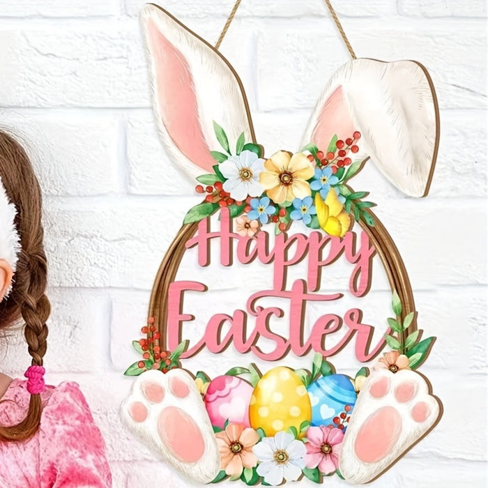 Easter Bunny Decorative Door Sign